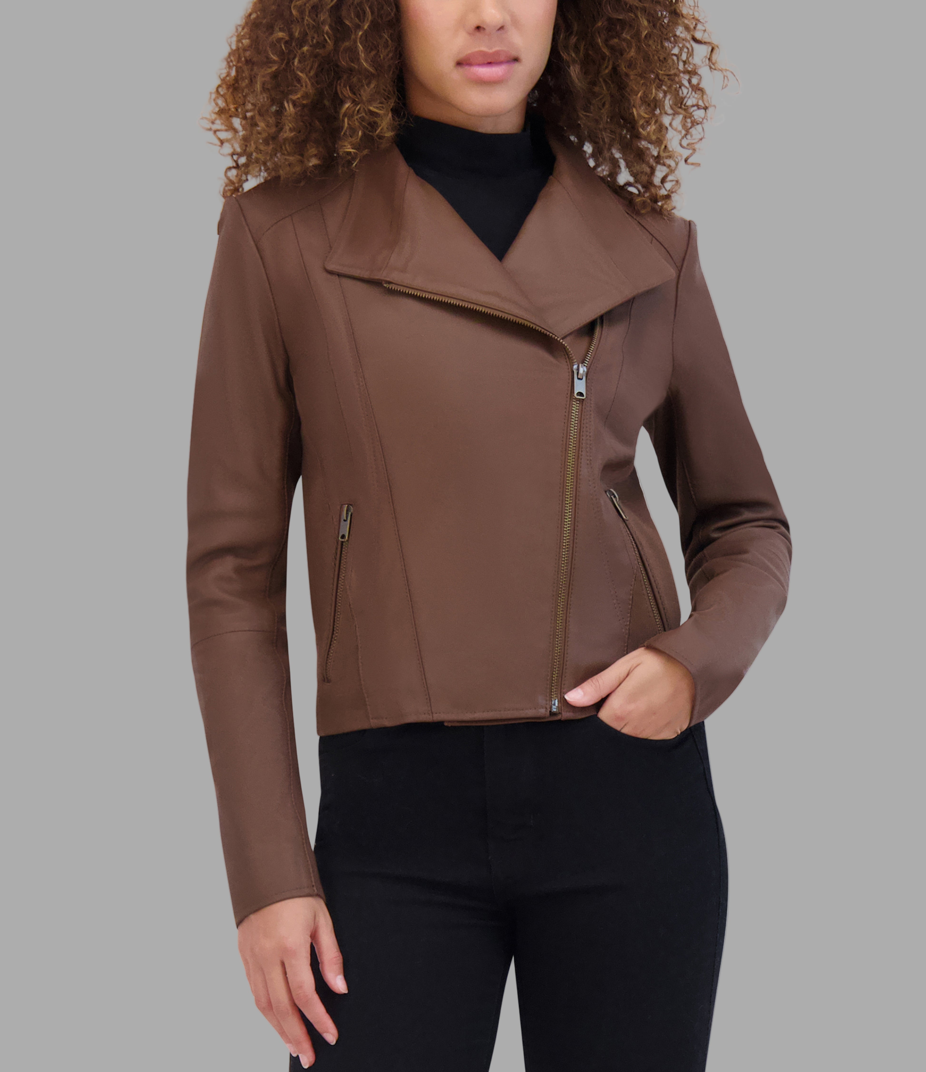 Women's London Leather Jacket