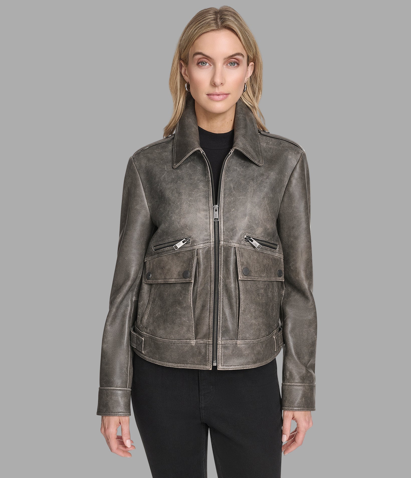 Women's Margaret Leather Jacket