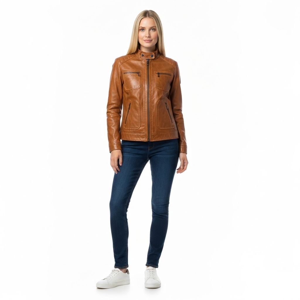Women's Caitlin Leather Jacket