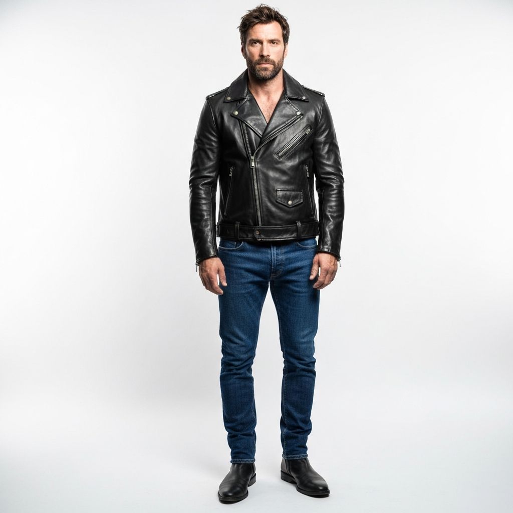 Men's Rhodes Vintage Moto Jacket
