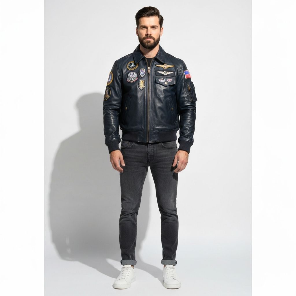 Men's Aviator Flight Jacket