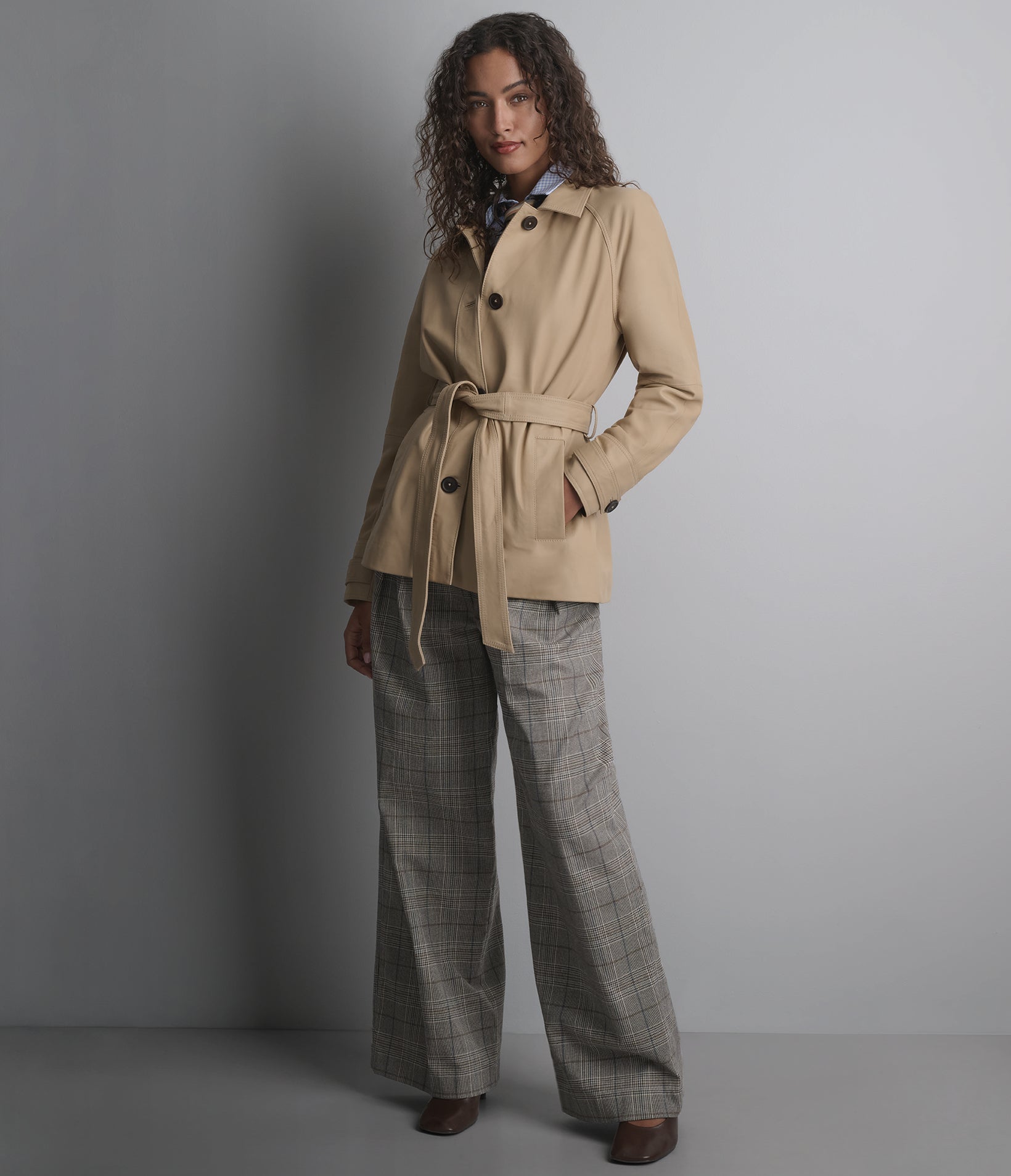 Women's Iris Lightweight Short Trench Coat