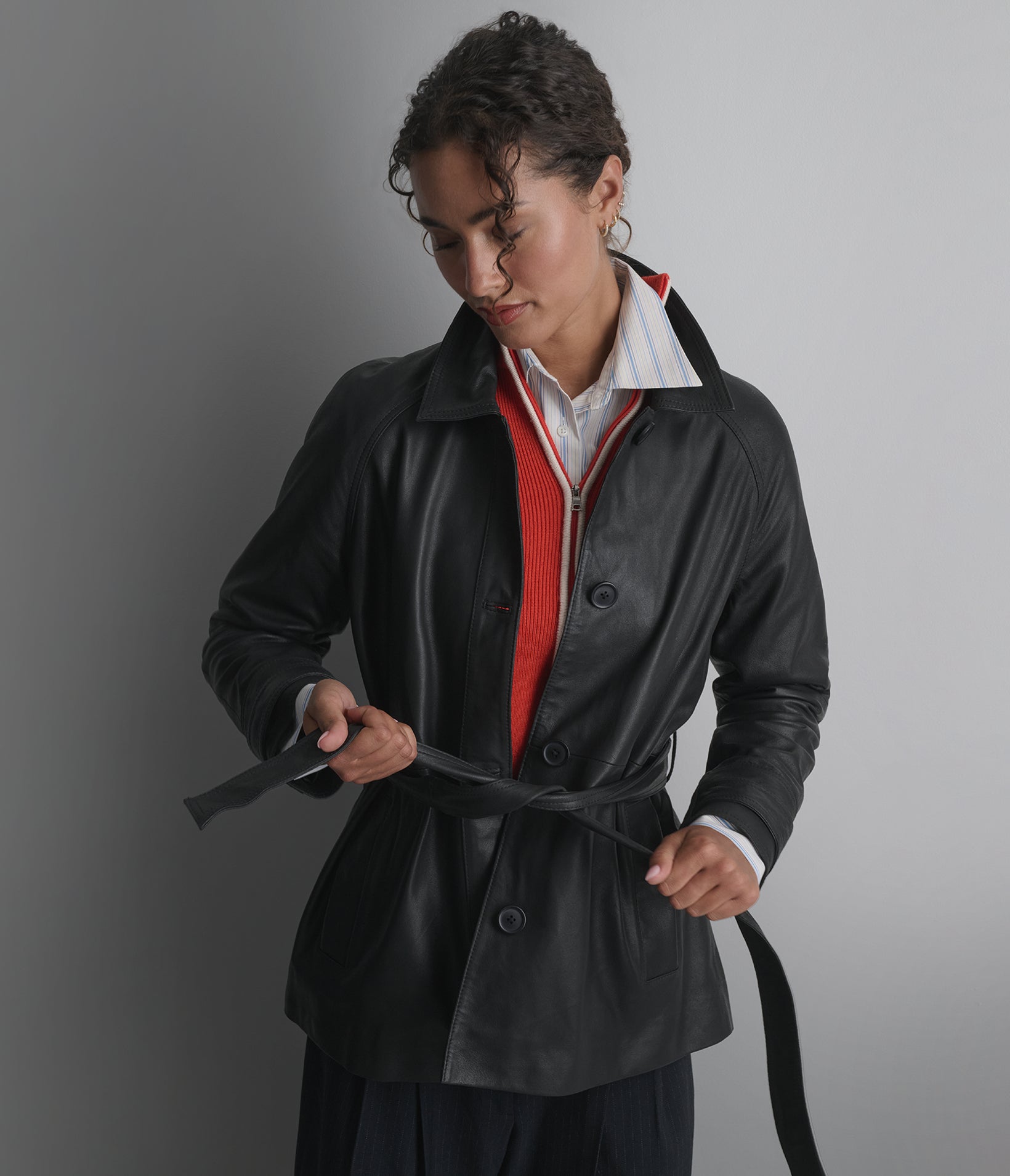 Women's Iris Lightweight Short Trench Coat